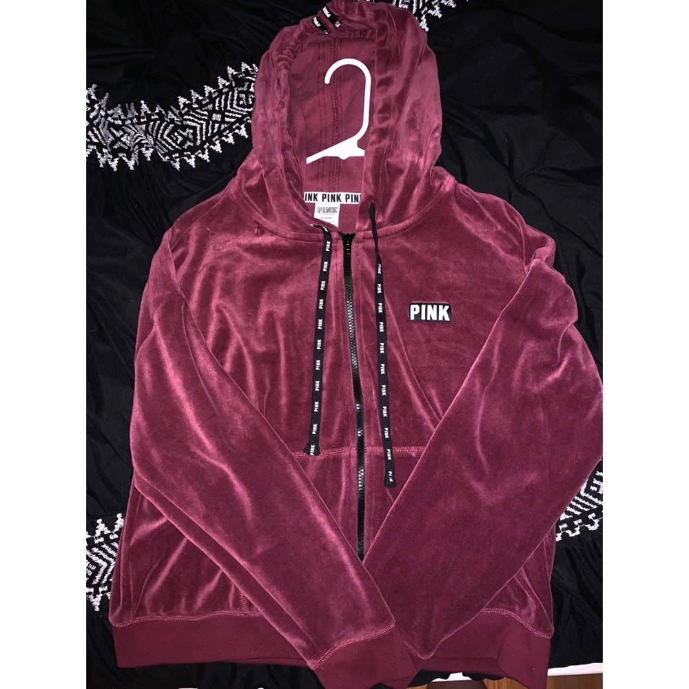 VS PINK Velour Hoodie